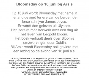 tekst Bloomsday correctie