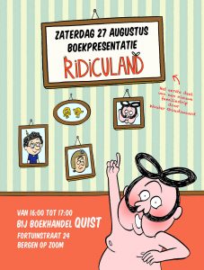 Ridiculand boekpresentatie klein