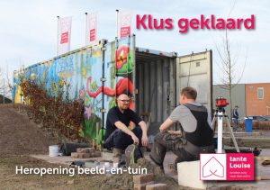 Uitnodiging heropening beeldentuin Het Nieuwe ABG 1