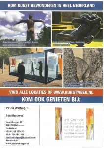 Flyer Kunstweek 2018