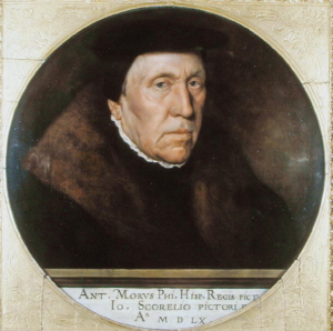 Jan van Scorel by Anthonis Mor van Dashorst