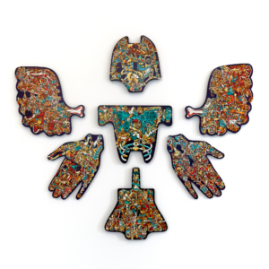 Gallery Lukisan Yoga Mahendra I Stay acrylic on board 2012 180x160 cm small