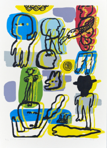 Gallery Lukisan Soni Irawan Untitled 3 2019 silkcreen 297x406 cm￼ 2 of 3