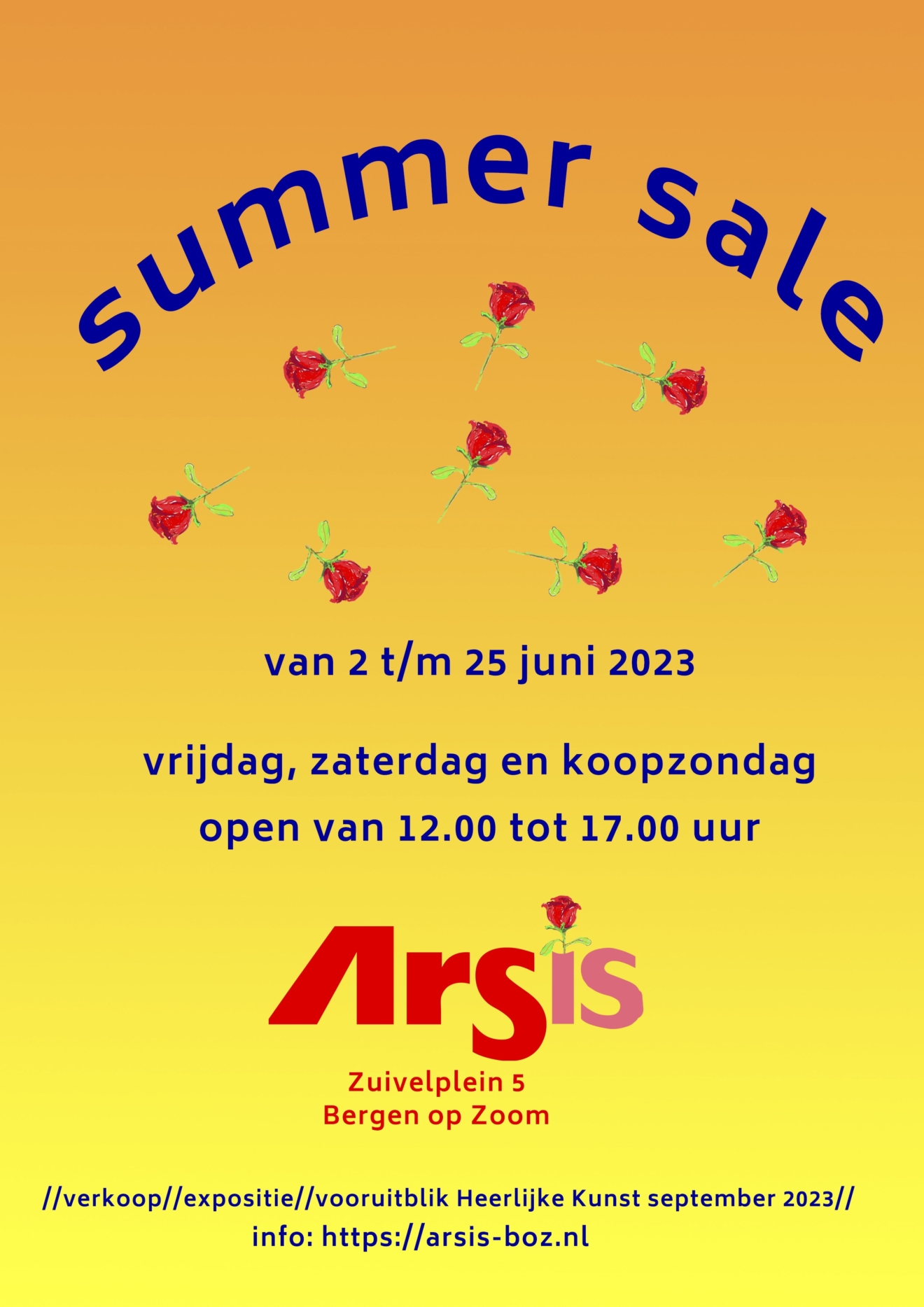 Summersale 2023 - Arsis Galerie - 2 t/m 25 juni 2023
