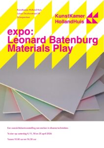 Materials play flyer